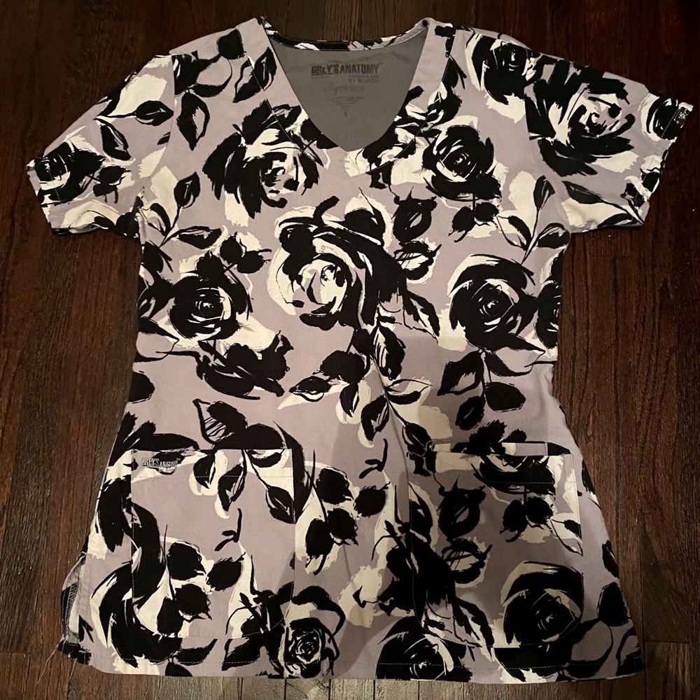 Greys Anatomy Small Scrub Top